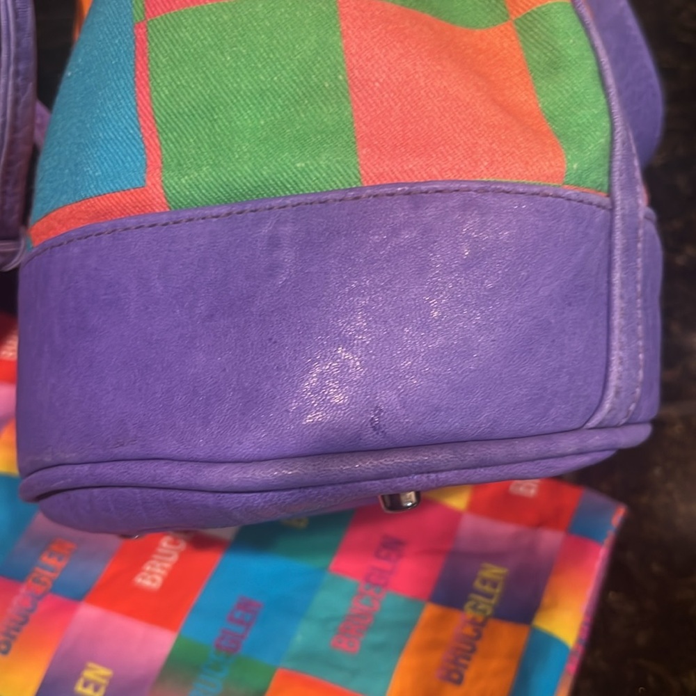 Bruce Glen Colorful Bucket Bag - Picture 13 of 15
